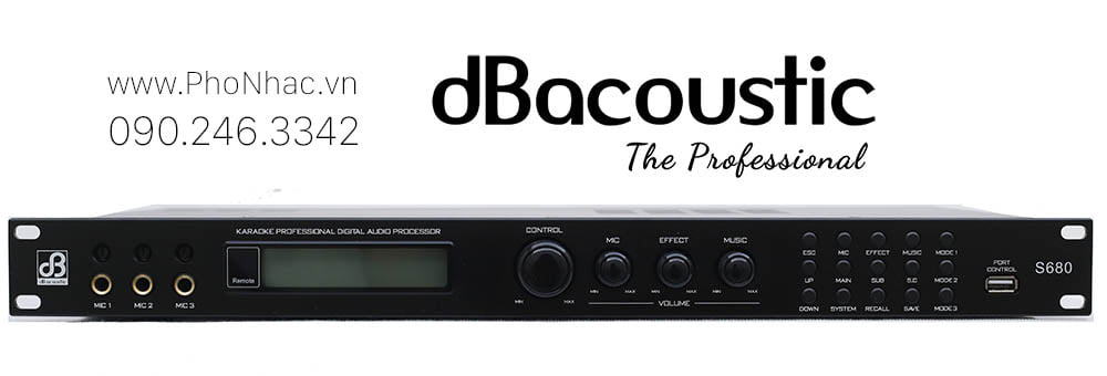 vang số S680 dB acoustic