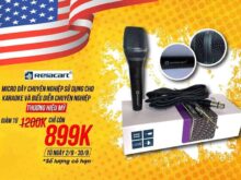 Alternative view of Micro Karaoke Relacart SM300 có dây cao cấp