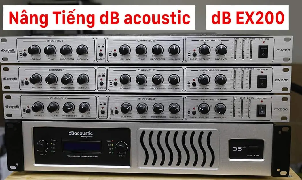 Nâng tiếng dB acoustic EX200