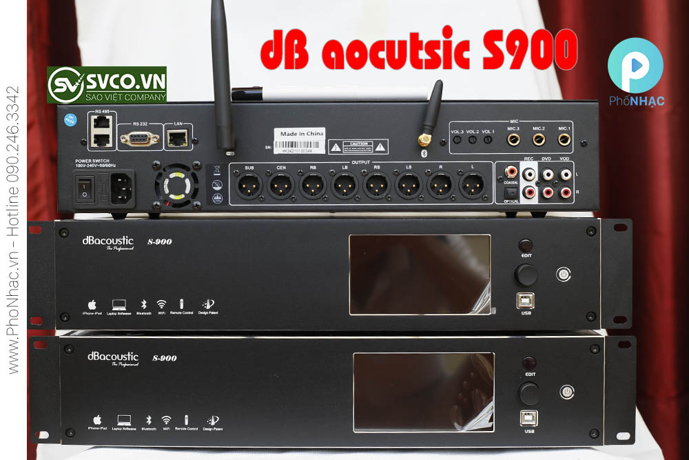 dB-acoustic-s900-vang-so