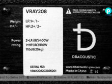 Loa DBacoustic VRAY208