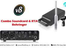 Combo Soundcard RTA của Behringer - Tặng Kèm Phần Mềm V8