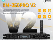 Vang cơ lai số DBacoustic KM350 Pro V2 - Nâng cấp toàn diện