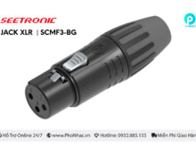 Jack XLR Seetronic SCMF3-BG | Jack canon