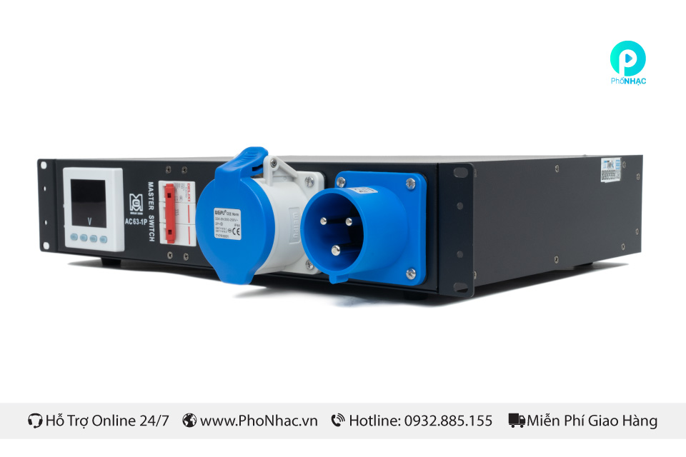 Tủ Điện MORGAN SOUND AC63 – 6 Kênh Nguồn, An Toàn & Chuyên Nghiệp - Ảnh 3