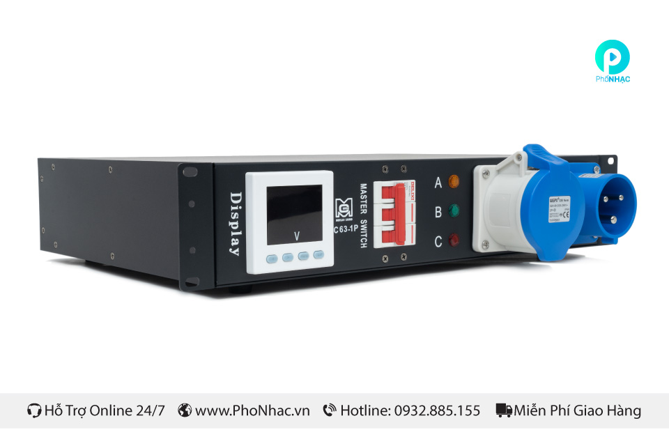 Tủ Điện MORGAN SOUND AC63 – 6 Kênh Nguồn, An Toàn & Chuyên Nghiệp - Ảnh 4