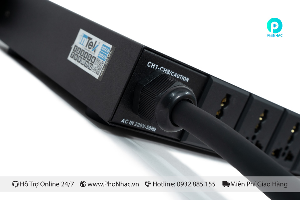 Quản Lý Nguồn KAFUN KP10 PLUS - Tích hợp lọc nguồn EMI - Ảnh 6